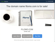 Tablet Screenshot of filomo.com